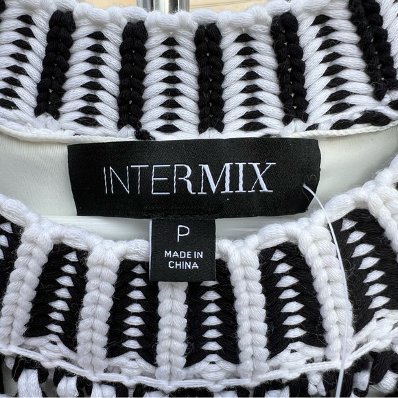 INTERMIX crocheted maxi dress with fringed bottom - Picture 2 of 6